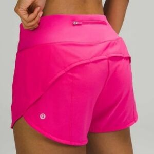 Lululemon Speed Up Mid-Rise Lined Short Sonic Pink size 8 W7AVRT